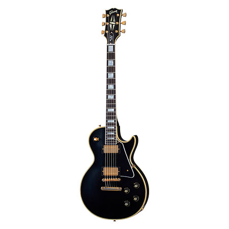 1957 Les Paul Custom Reissue 2-Pickup Ultra Light Aged Ebony Gibson