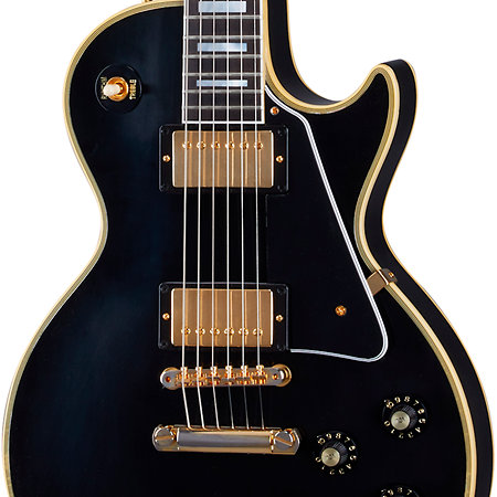 1957 Les Paul Custom Reissue 2-Pickup Ultra Light Aged Ebony Gibson