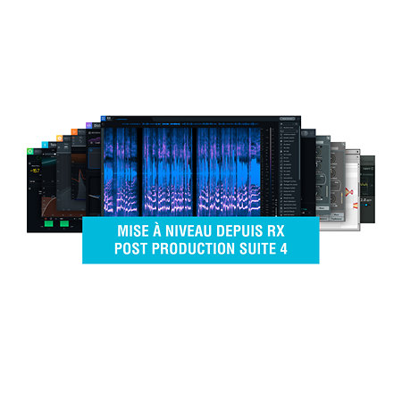 Izotope RX Post Production Suite 5 upgrade depuis RX PPS4