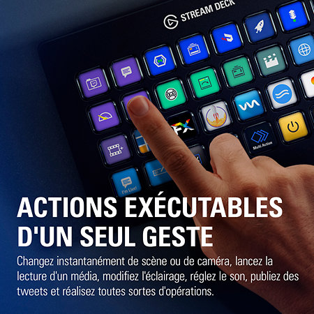 Stream Deck XL : Materiel streaming Elgato 