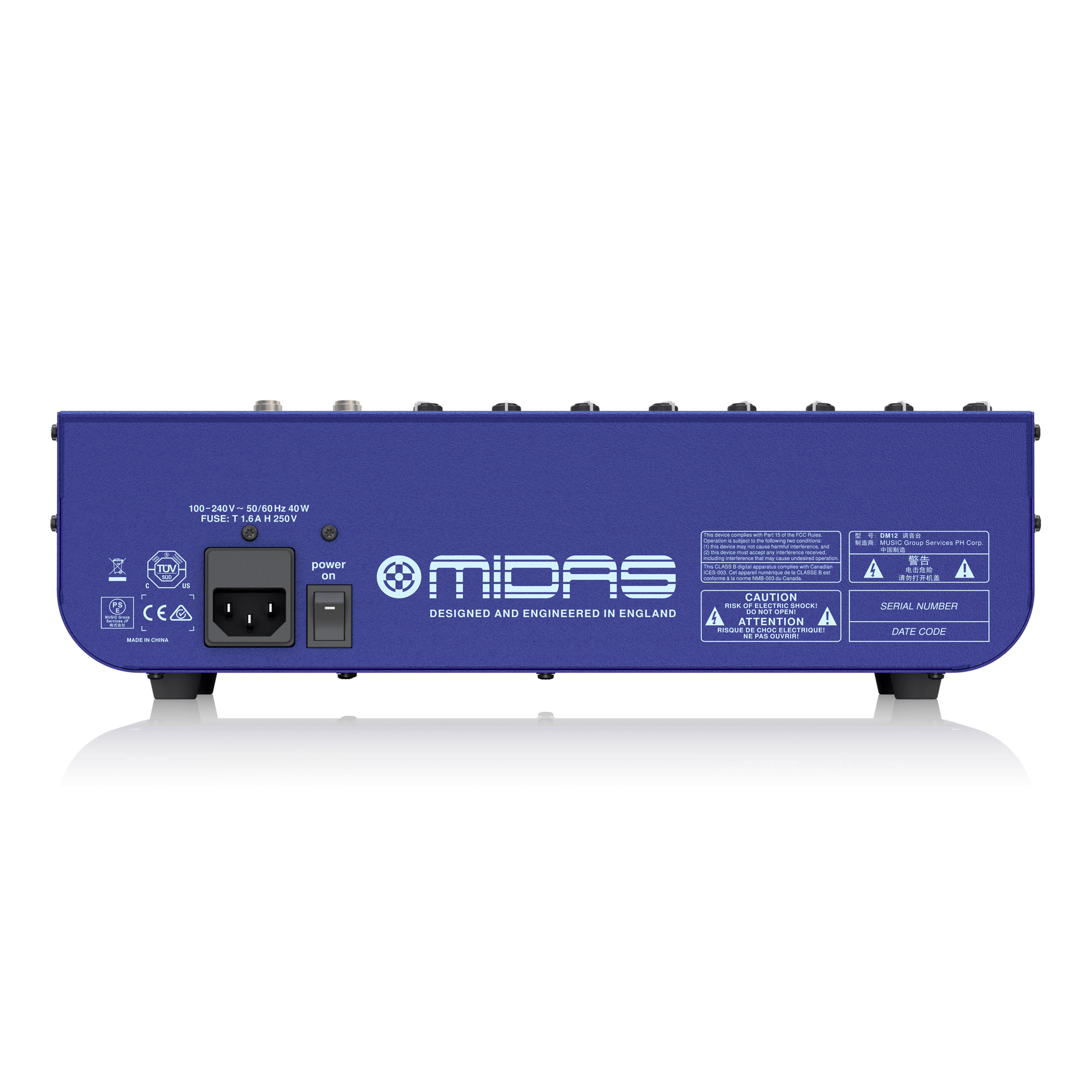 Midas DM12 - Console de mixage analogique SonoVente.com