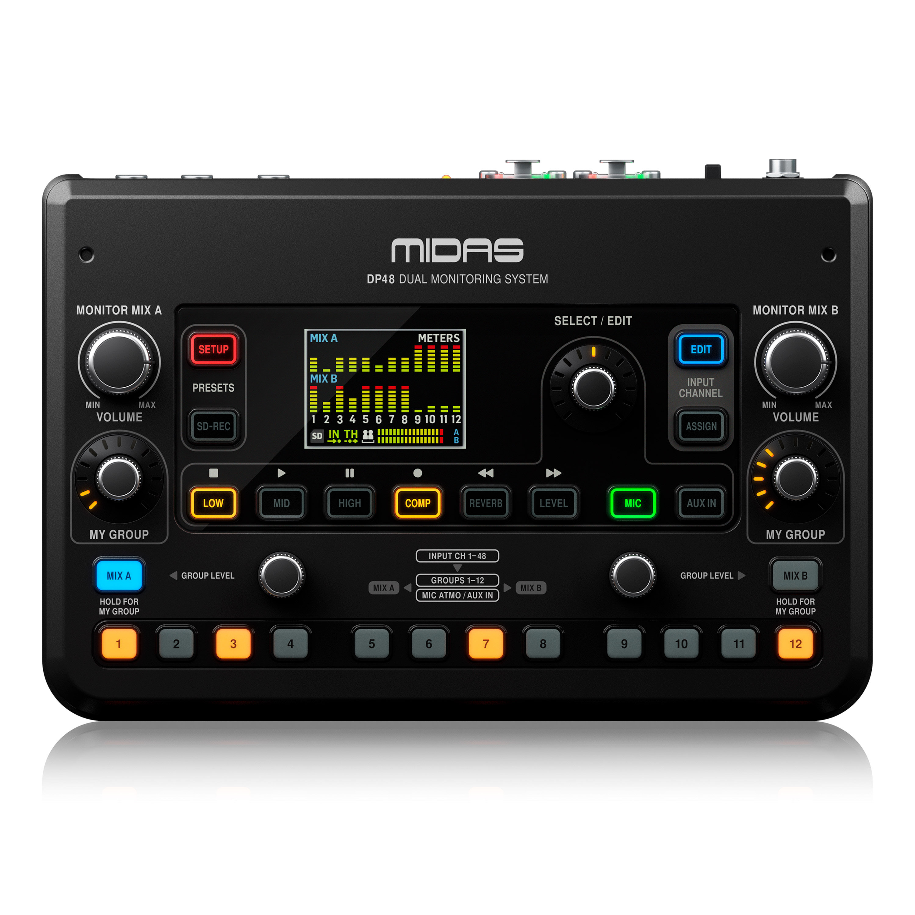 Midas DP48 Système Ear Monitor