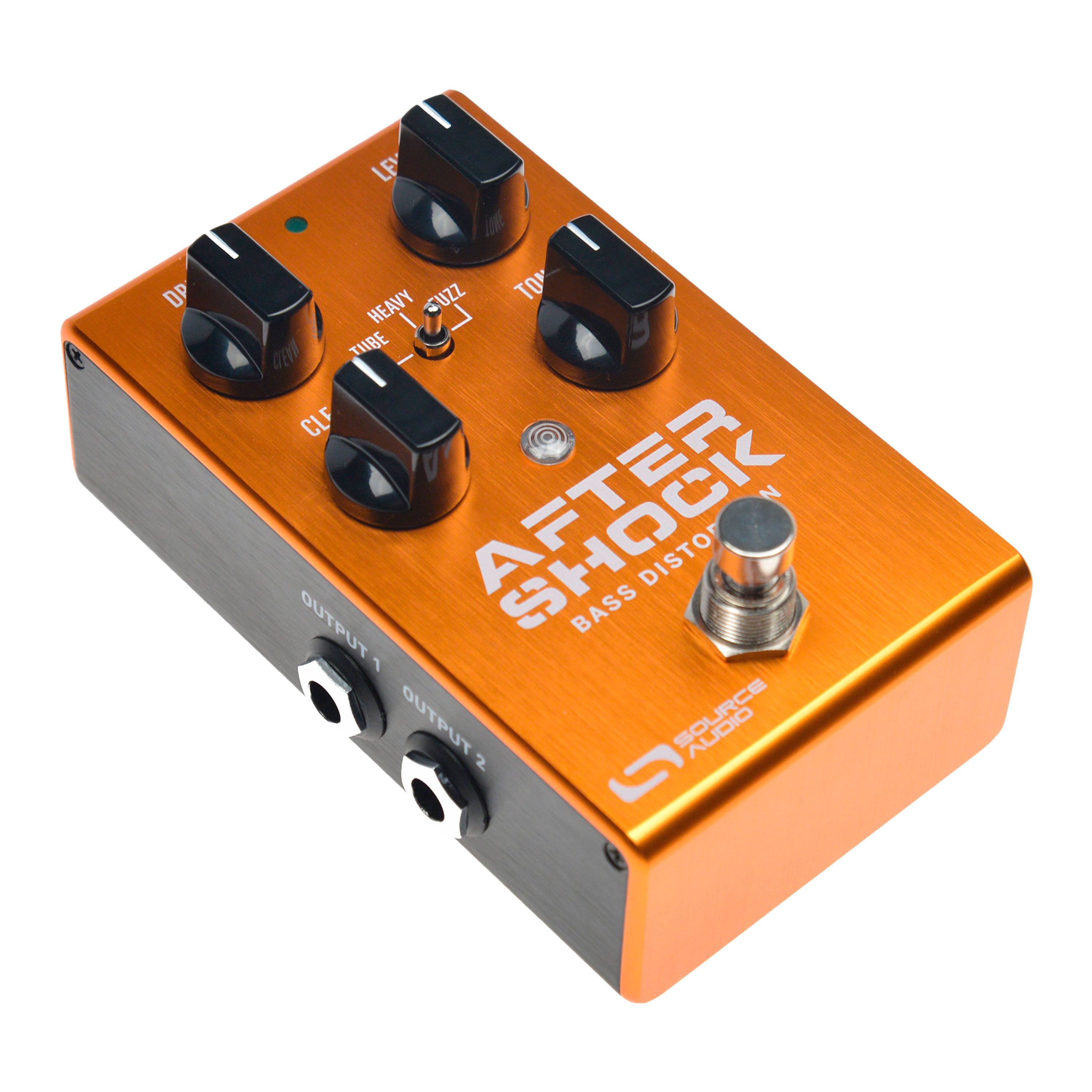 Source Audio Aftershock Bass Distortion Effets Basse