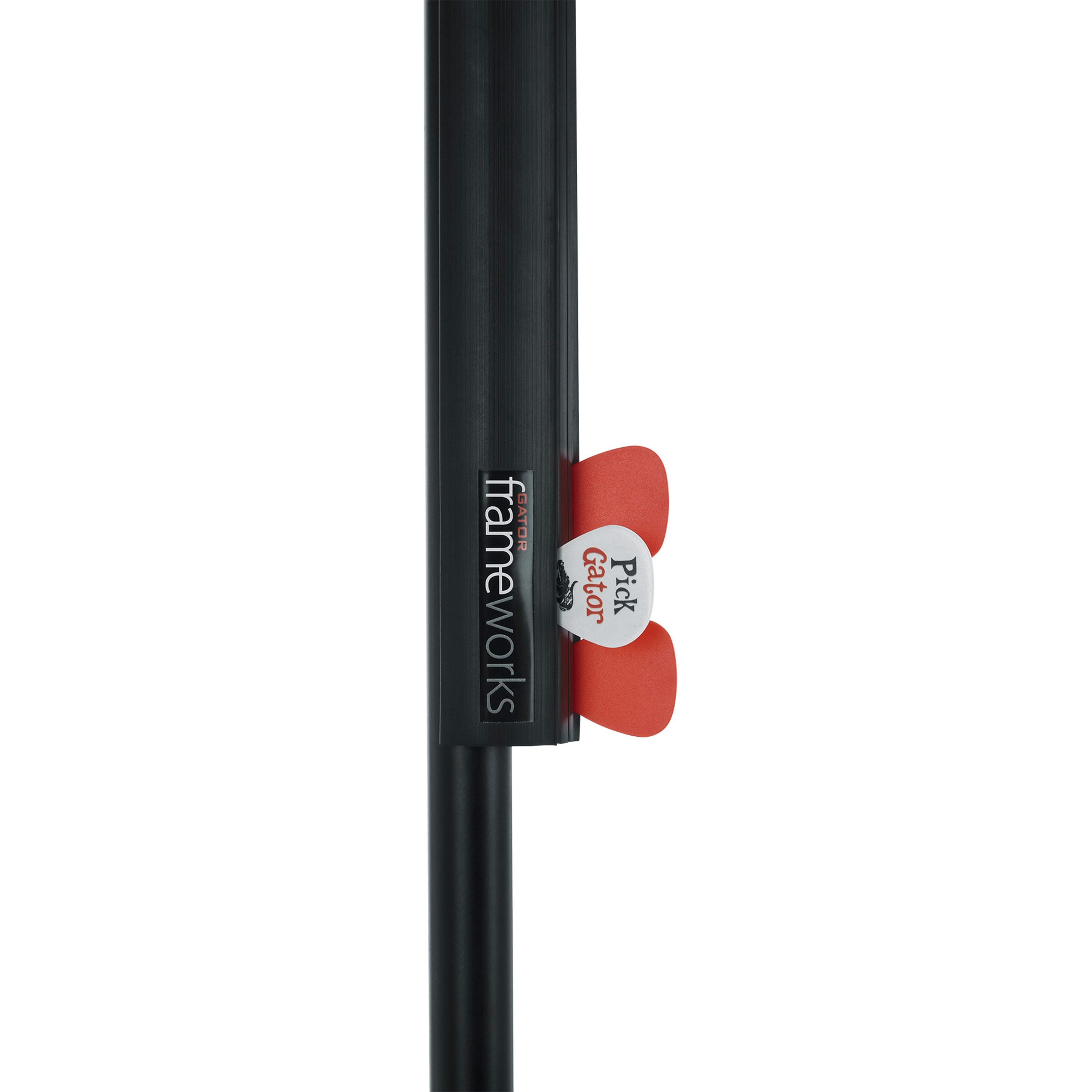 Porte-médiators Gator Frameworks GFW-GTR-PICKCLIP - Pour Pied De Micro, Double Rainure, Noir