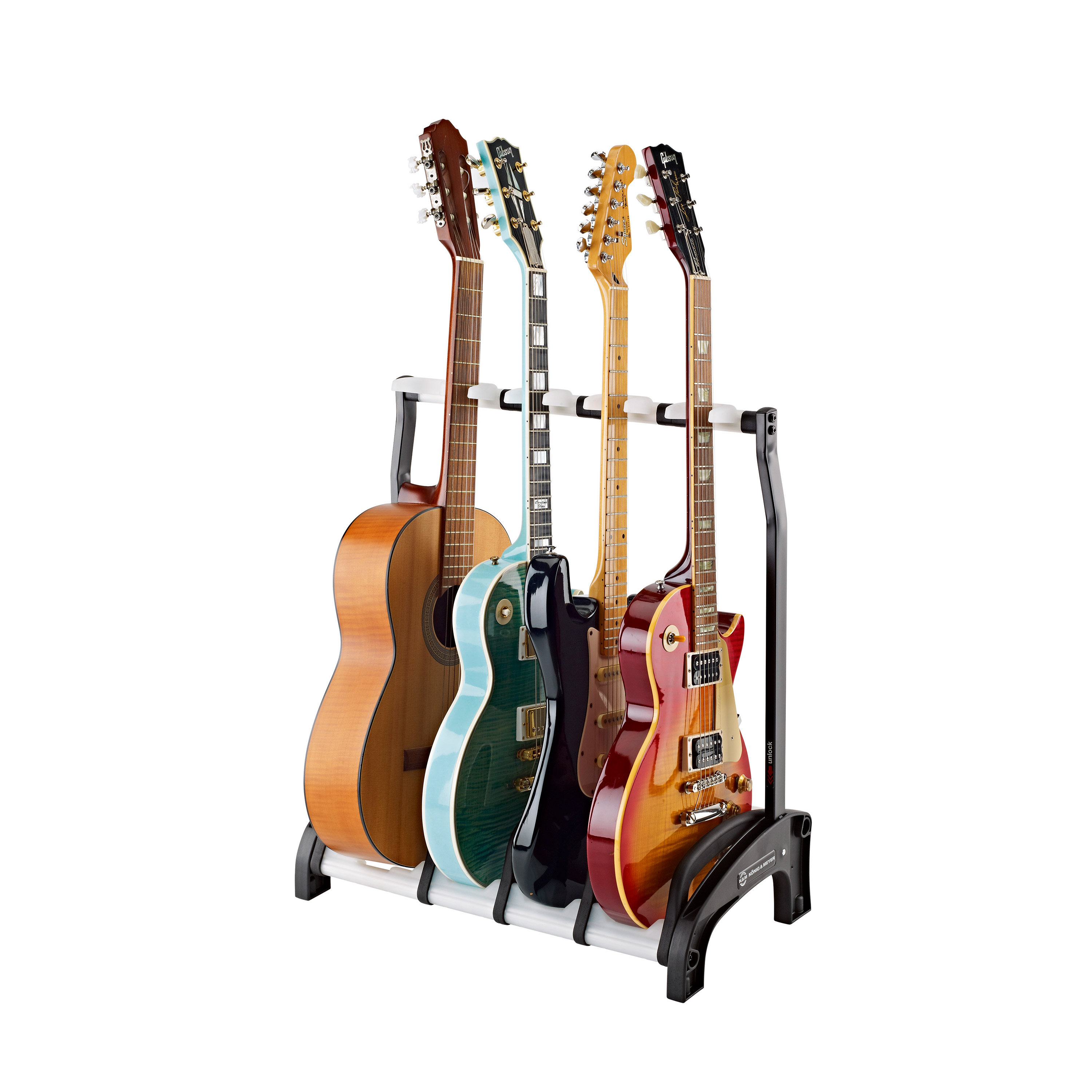 Soldes d'hiver 2026 : König & Meyer K&M 17534 - Multi-support - Pour 3 1 guitares - Translucide pas cher Soldes d'hiver 2026 : König & Meyer K&M 17534 - Multi-support - Pour 3 1 guitares - Translucide pas cher