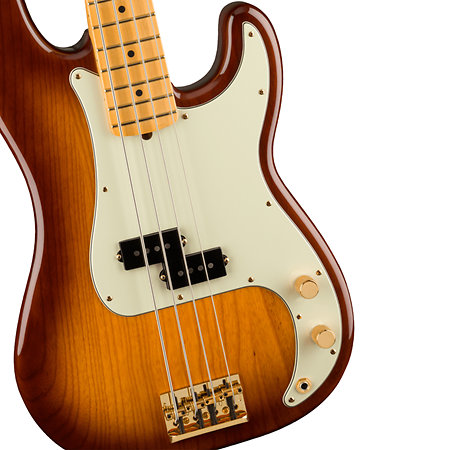 75th Anniversary Commemorative Precision Bass MN 2-Color Bourbon Burst Fender