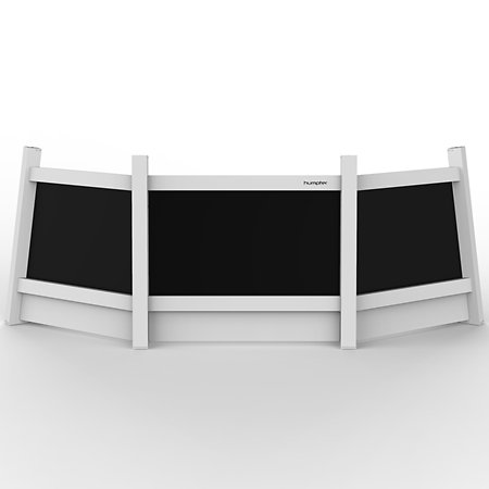 PRO 60 Front Lower Plates White (la paire) Humpter