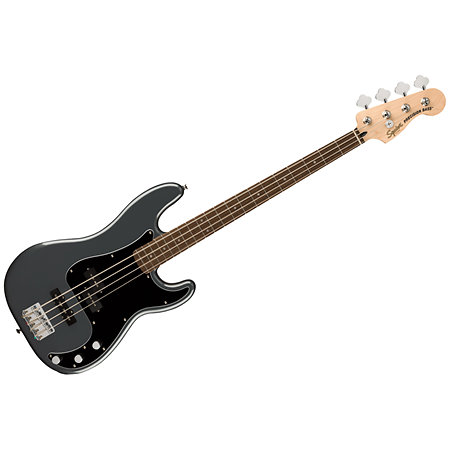 Affinity Precision Bass PJ Laurel Charcoal Frost Metallic Squier by FENDER
