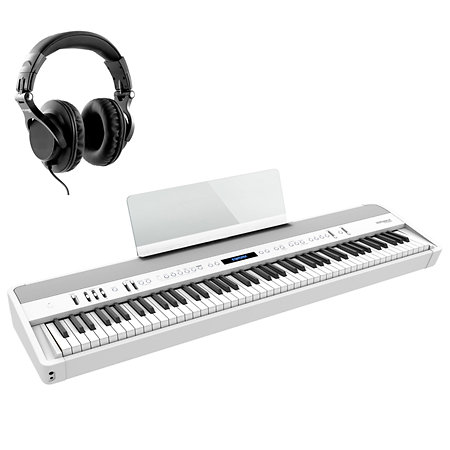 Pack FP-90X White + Casque : Piano Portable Roland 
