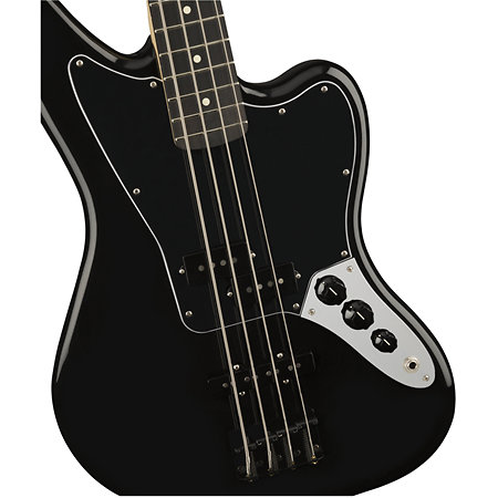 LTD Jaguar Bass EBY Black Fender