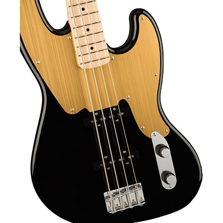 Paranormal Jazz Bass 54 MN Black Squier by FENDER