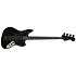 LTD Jaguar Bass EBY Black Fender