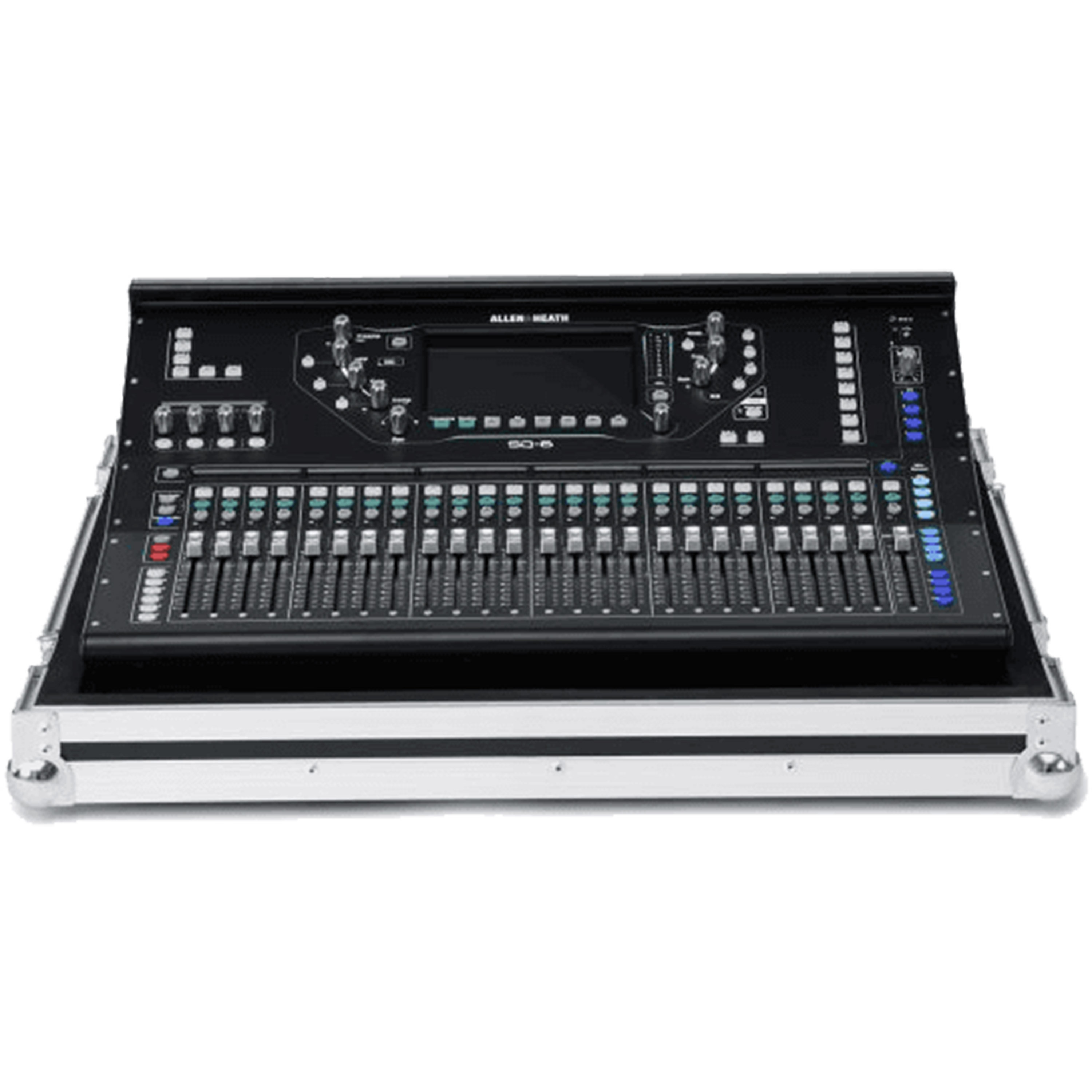 Allen & Heath Pack SQ6 + Flight case Console de Mixage Numérique
