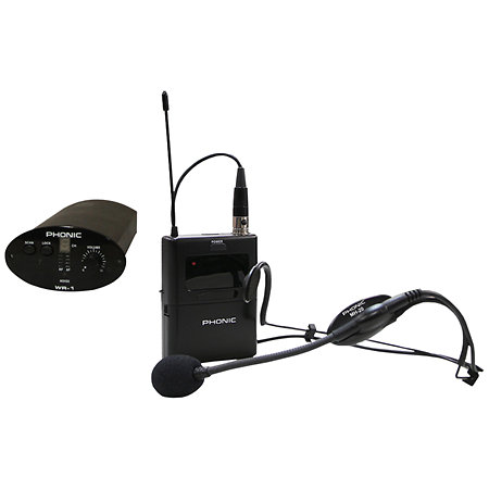 Safari 2000 sys 2 + micro serre tête + cover Phonic