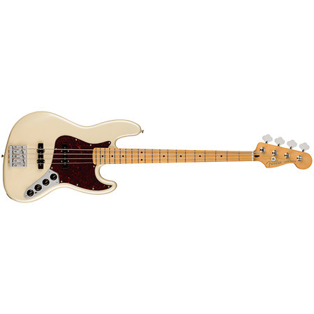 Player Plus Jazz Bass MN Olympic Pearl Fender