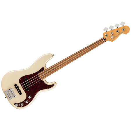 Player Plus Precision Bass PF Olympic Pearl Fender