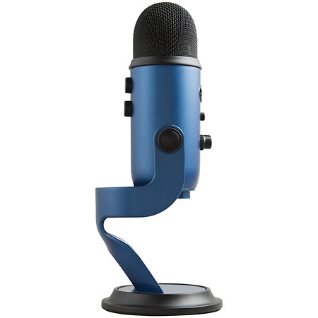 Blackout du microphone Yeti bleu avec support de Maroc
