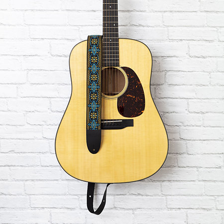 18A0085 Sangle Retro Jacquard Yellow Vintage : Sangle Guitare Martin  Guitars 
