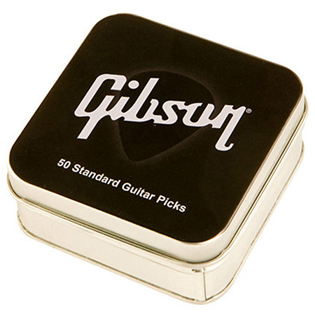Gibson Standard Pick Tin Médium (50 pcs)