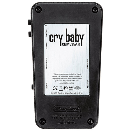 CBM535AR Mini 535Q Cry Baby Mini Auto-Return Dunlop
