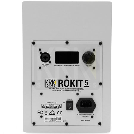 Rokit RP5 G4 White Noise (La paire) Krk