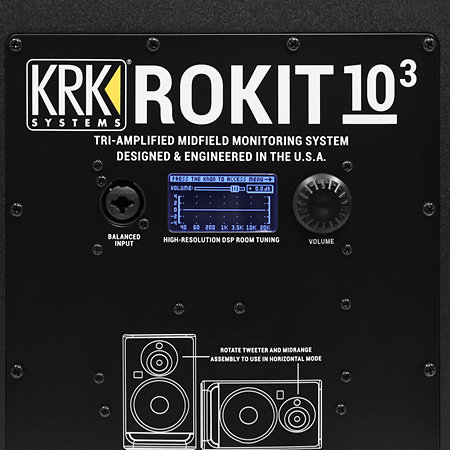 Krk Pack Rokit RP10-3 G4 + Monisoft (La paire)