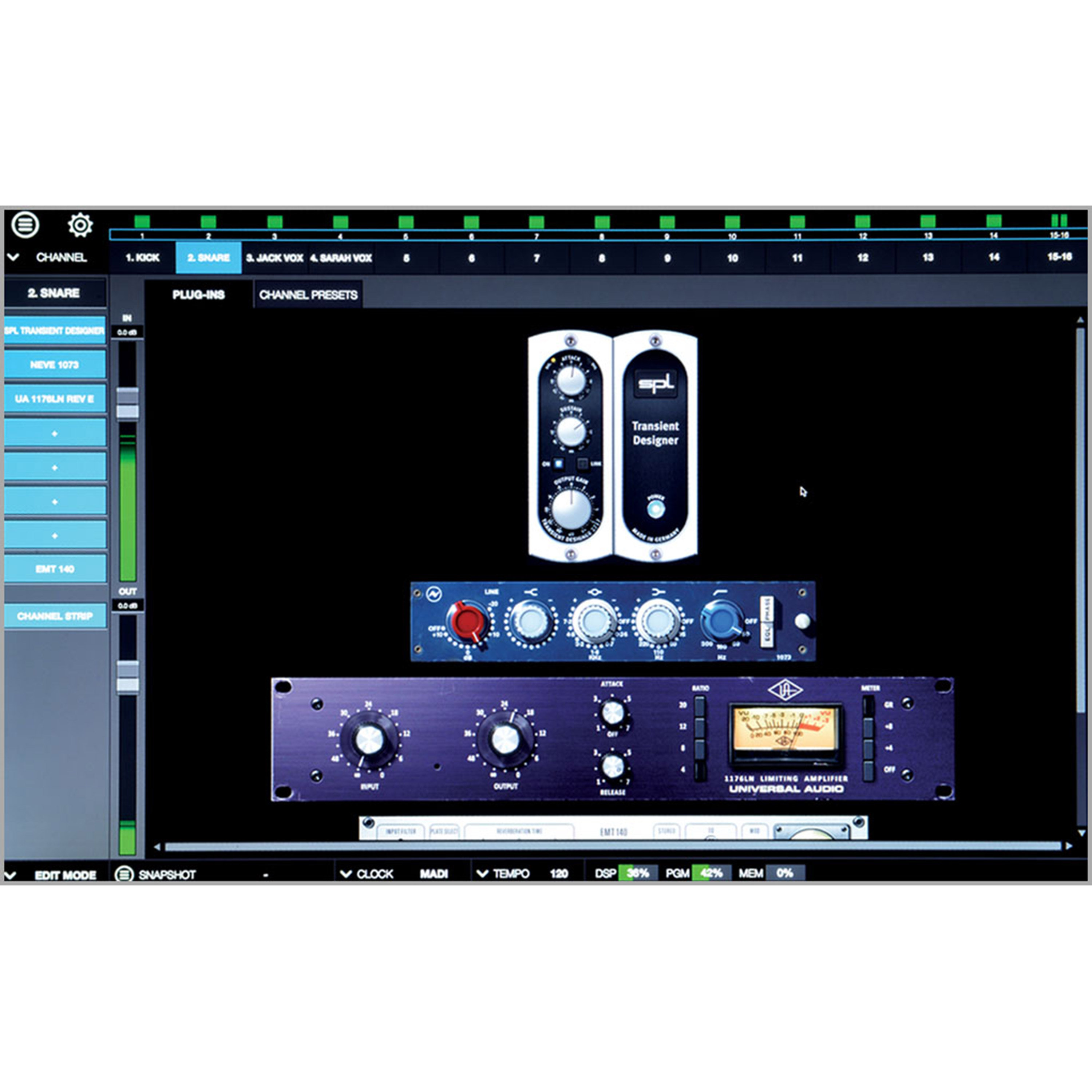 SoundCraft RealTime Rack Core - Multi-effets SonoVente.com