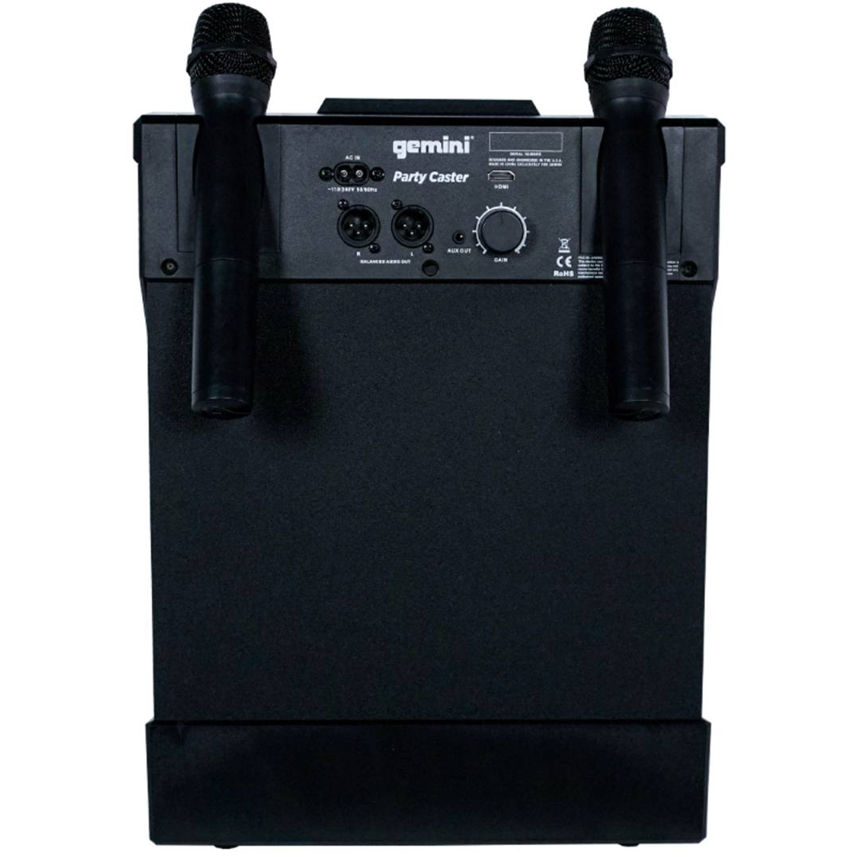 Gemini KP800PRO Karaoke Party Caster Pack Karaoké