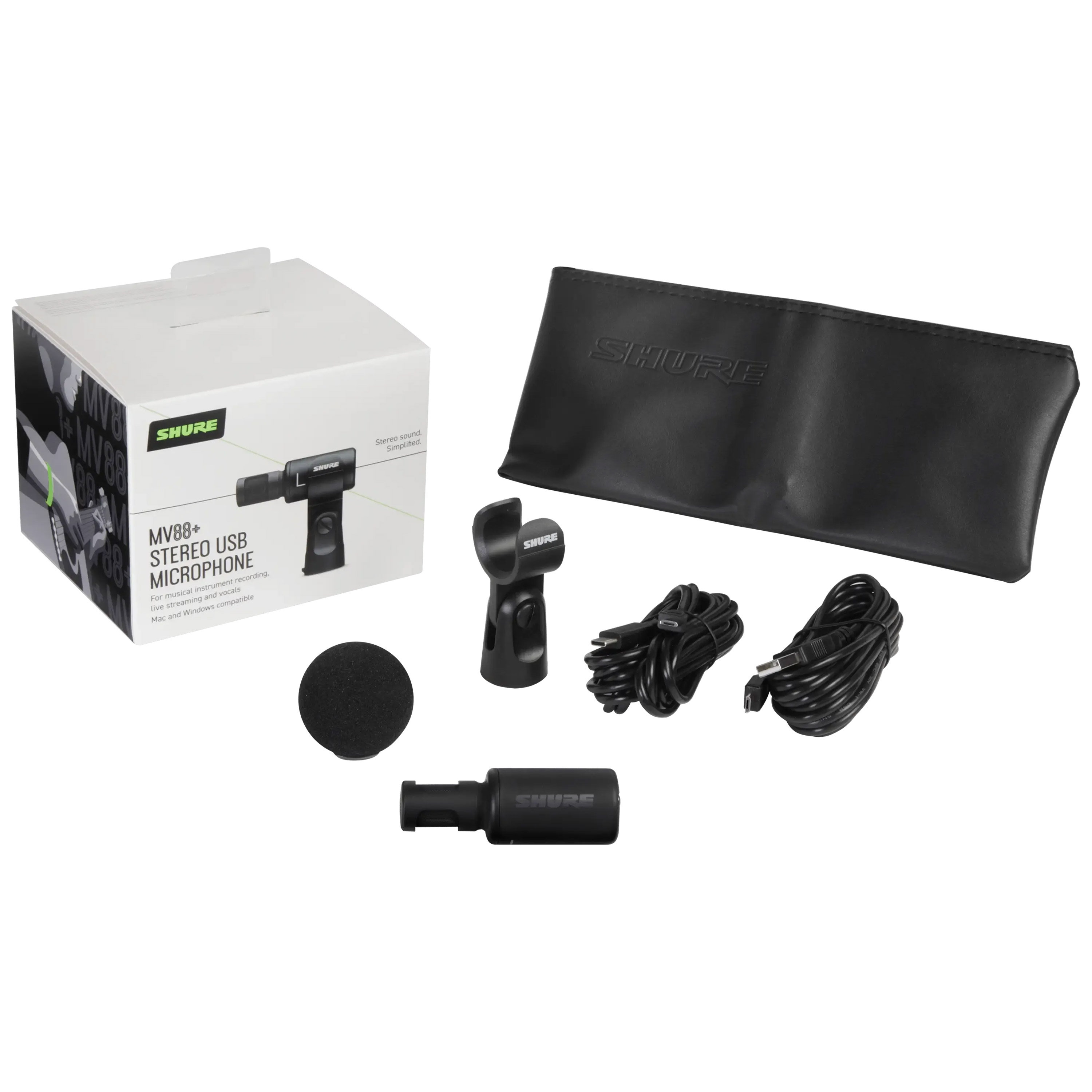 shure mv88 stereo usb