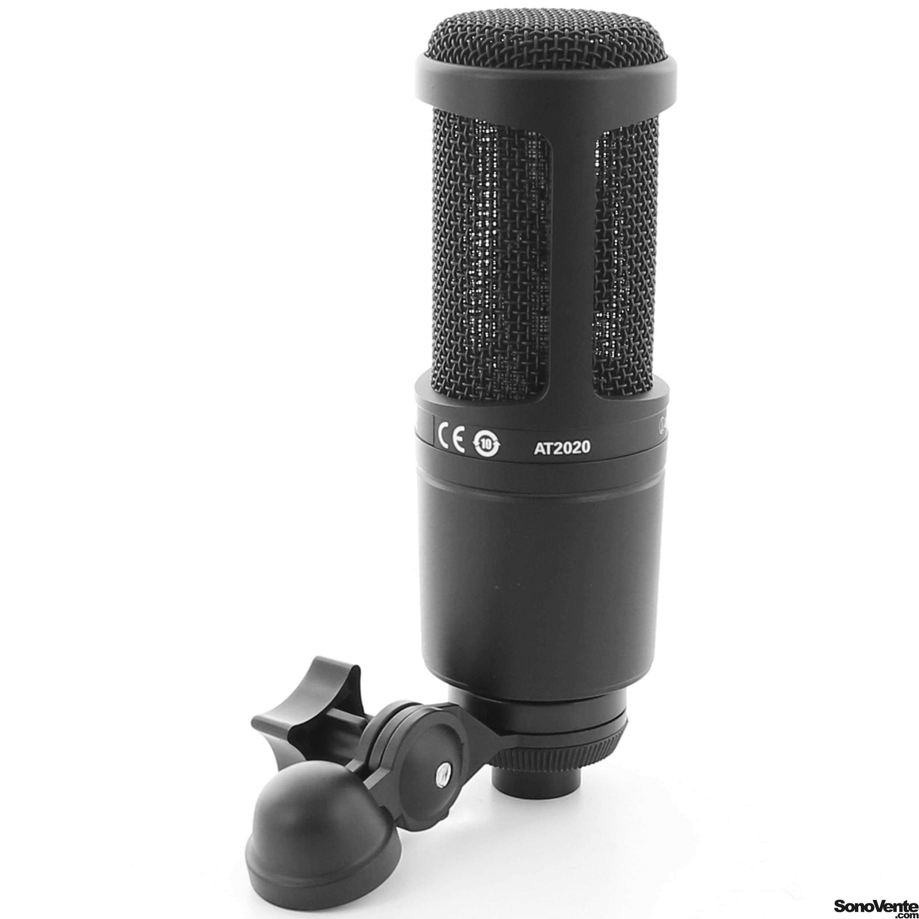 Microphone Audio-Technica AT2020 Cardioïde à Électret - Studio Home Studio