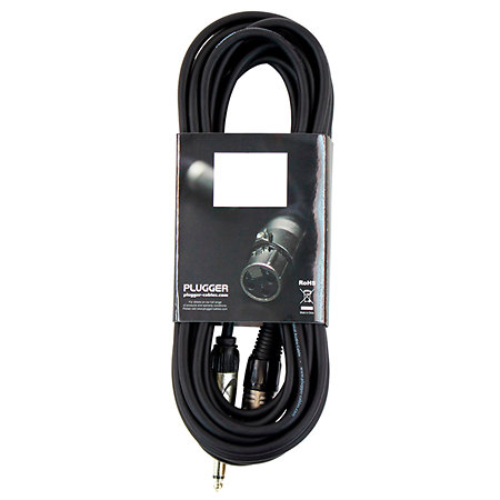 Câble XLR mâle 3b - Jack mâle mono 1,50m Easy Plugger