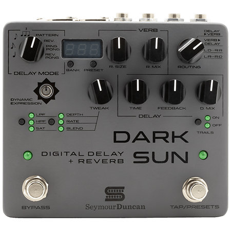 Dark Sun Digital Delay + Reverb Seymour Duncan