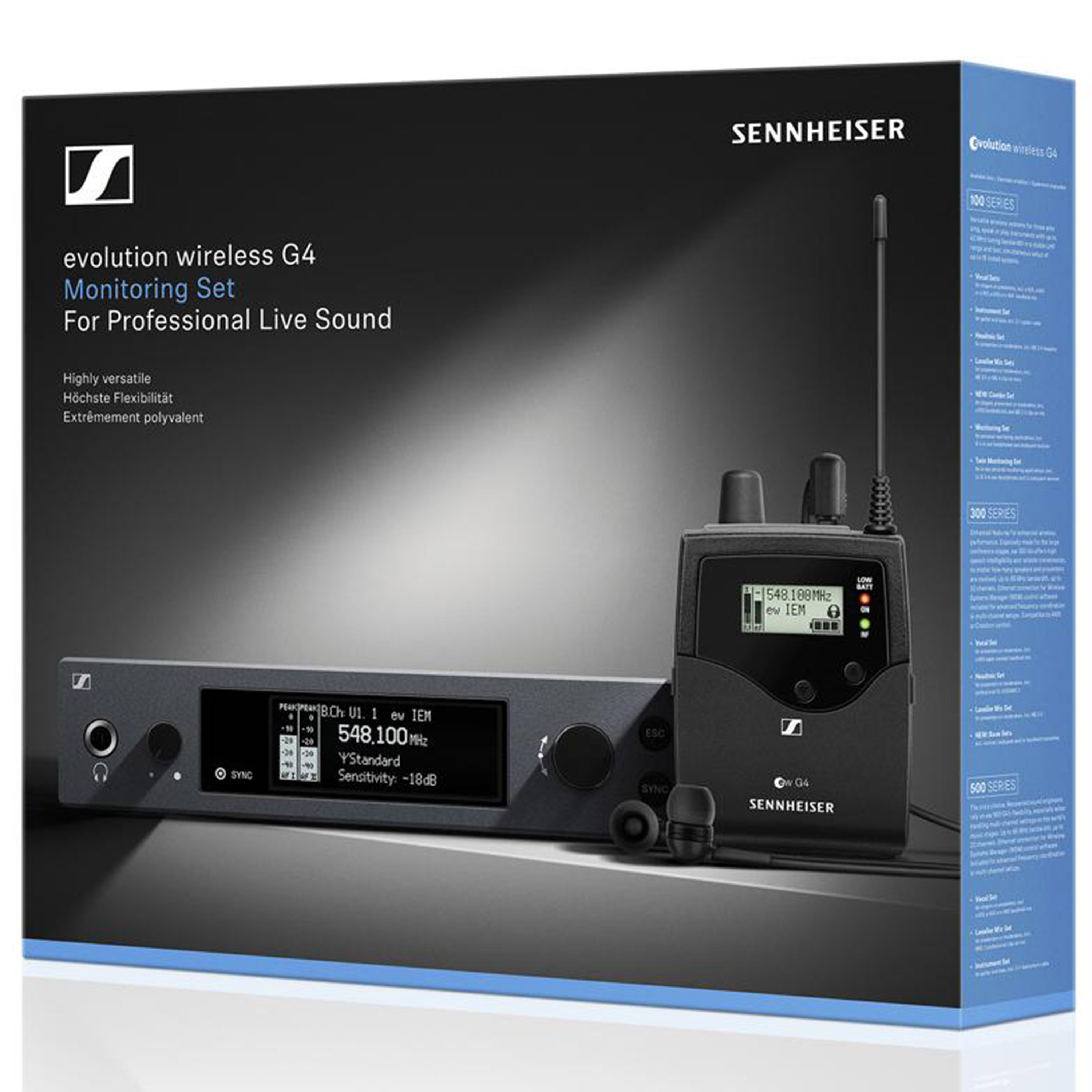 Sennheiser ew IEM G4-G - Système ear monitor SonoVente.com