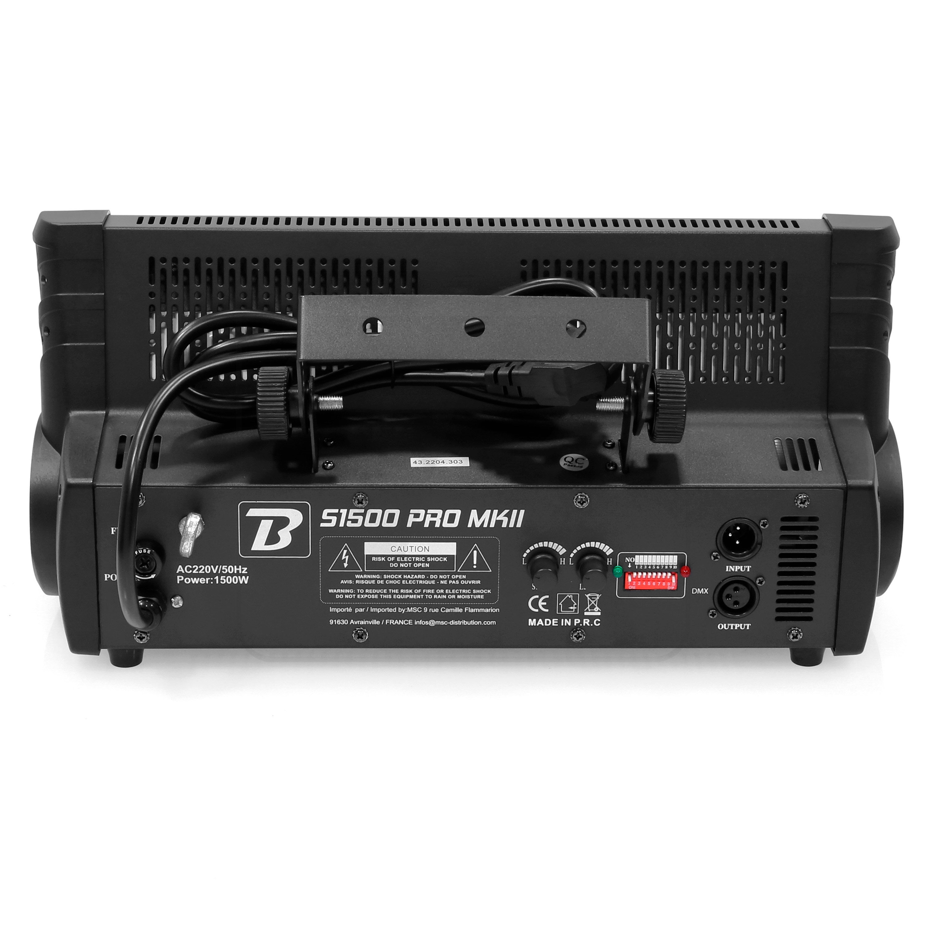 BoomTone DJ S1500 PROMKII Stroboscope à Lampes