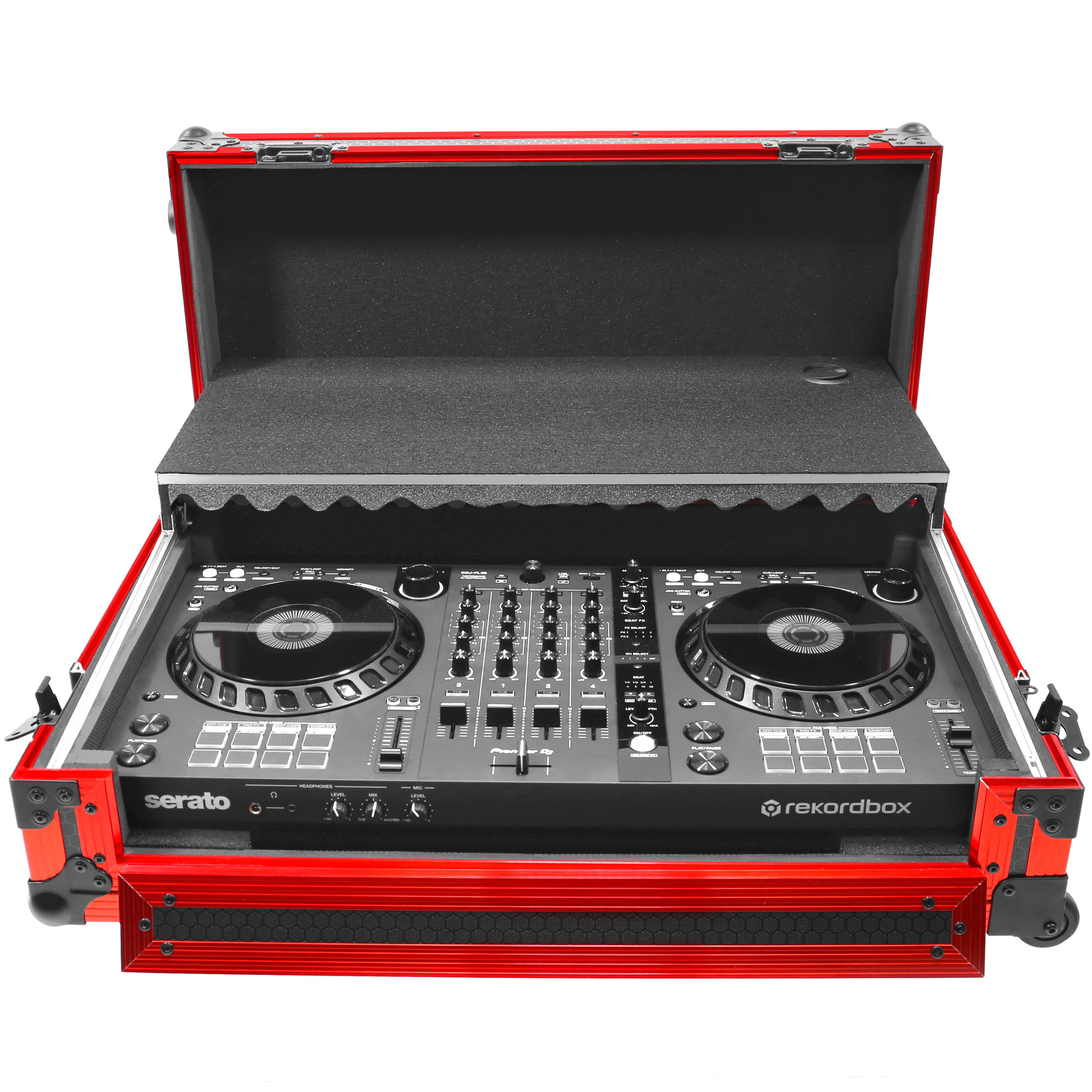 Pioneer DJ Pack DDJFLX6 + Flight case Elite Contrôleur DJ USB