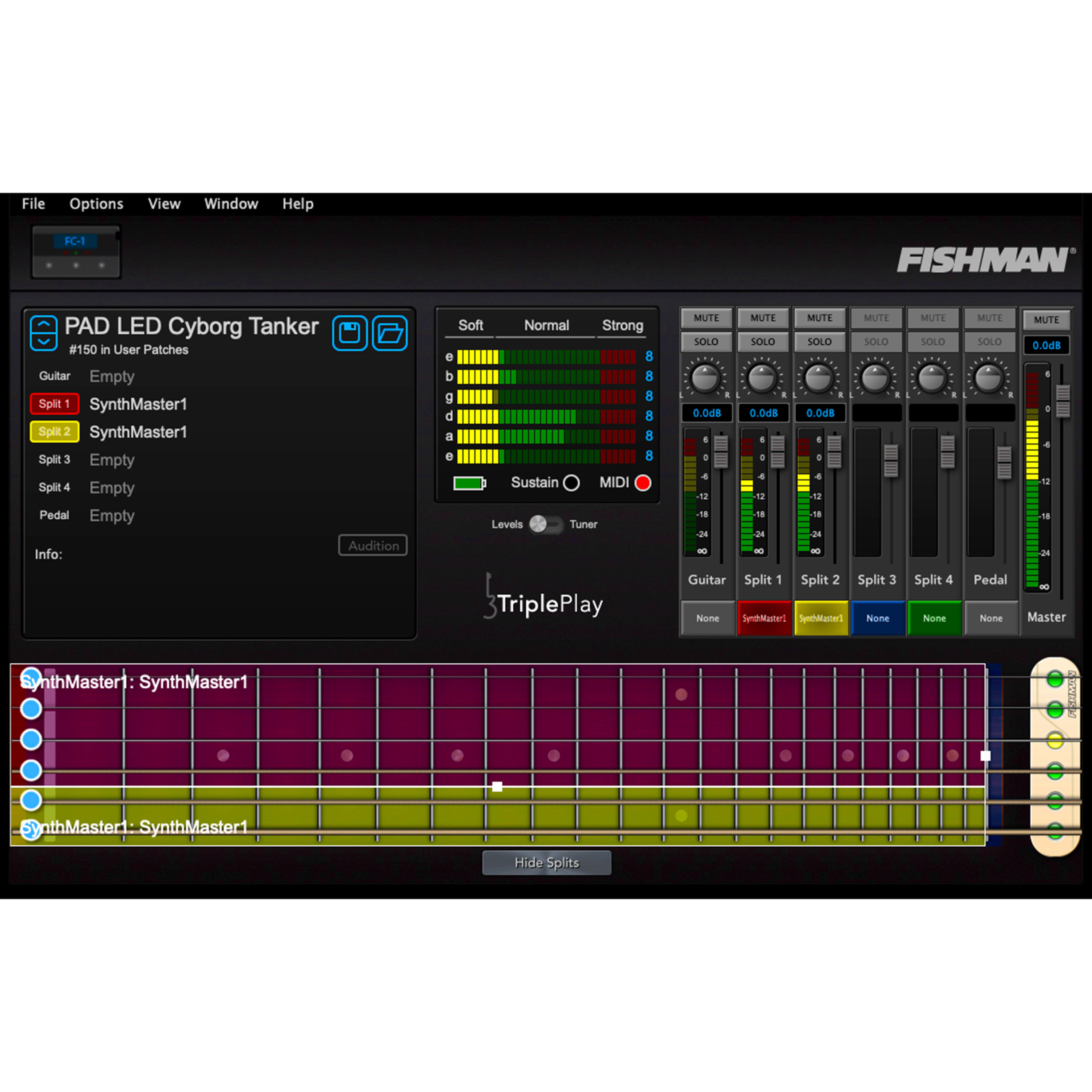 Fishman PROTRP401 TriplePlay Connect Interface Midi