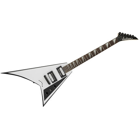 Jackson JS Series Rhoads JS32T White With Black Bevels