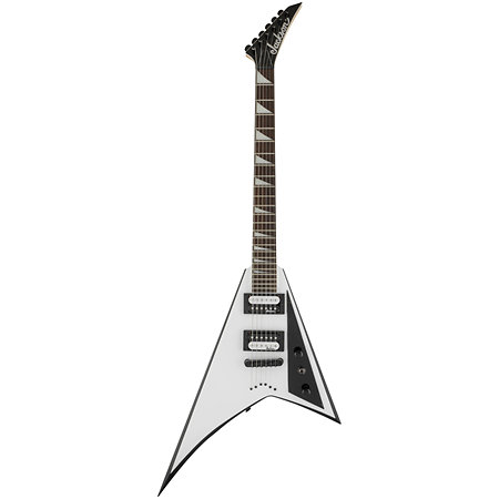 JS Series Rhoads JS32T White With Black Bevels Jackson