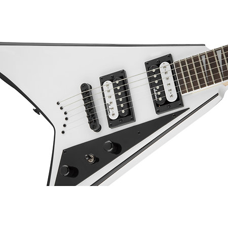 JS Series Rhoads JS32T White With Black Bevels Jackson