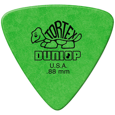431P88 Tortex Triangle 0.88mm Lot de 6 Dunlop