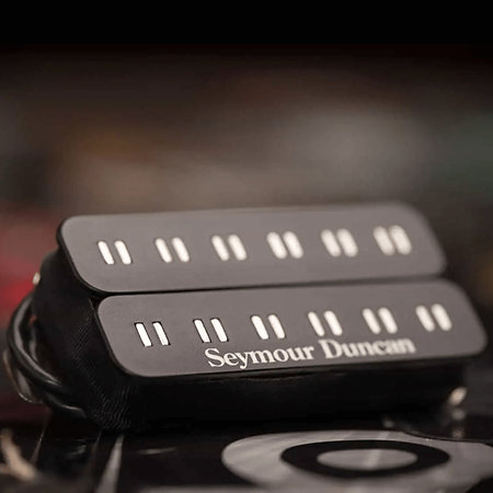 Seymour Duncan PA-TB3B Parallel Axis Blues Saraceno Trembucker Bridge Black