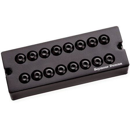 Seymour Duncan SH-8B-A-SB-8STR Invader Active Mount Bridge Black 8 Strings