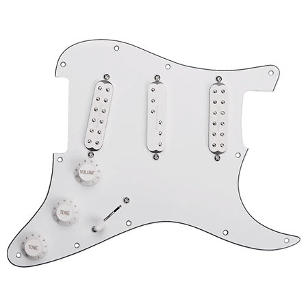 Seymour Duncan AXE-PG-W Everything Axe Loaded Pickguard White