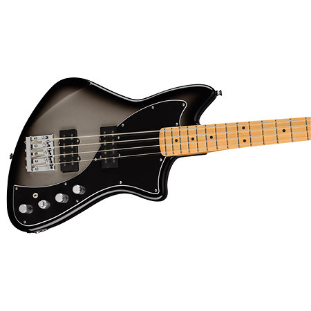 Player Plus Active Meteora Bass MN Silverburst Fender