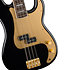 40th Anniversary Precision Bass Gold Edition Black Squier by FENDER