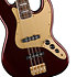 40th Anniversary Jazz Bass Gold Edition Ruby Red Metallic Squier by FENDER