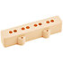 JB-N-COVER-C Jazz-Bass Neck Cover Cream NO Logo (l'unité) Seymour Duncan