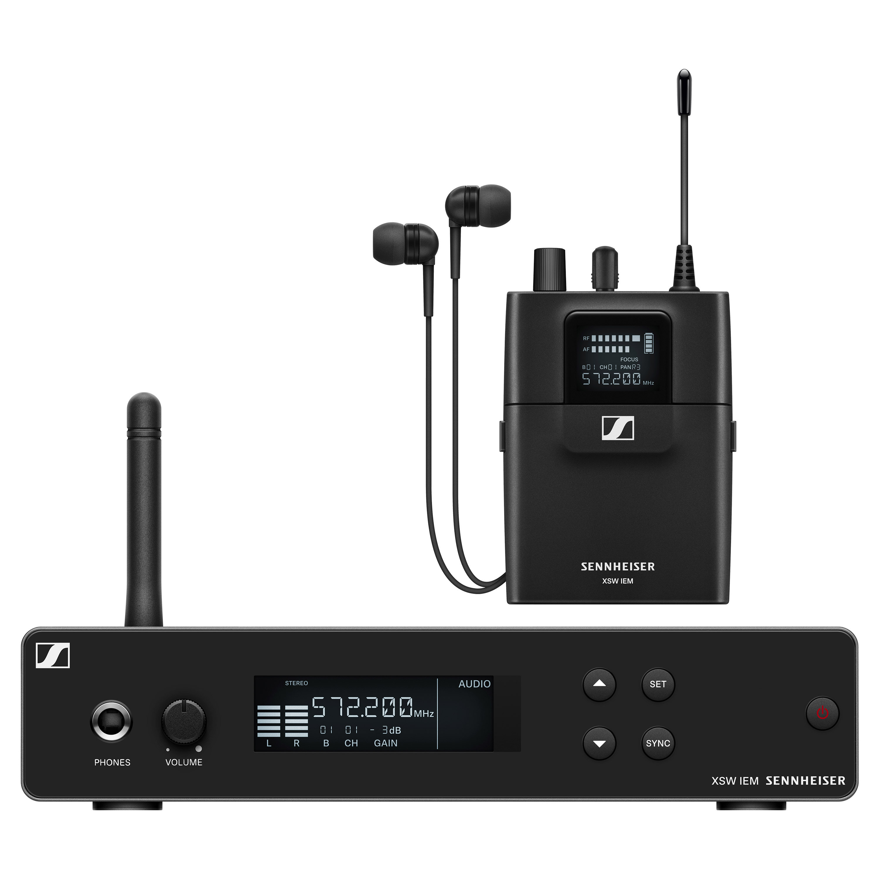 Sennheiser XSW IEM Set (B) Ear Monitor System en
