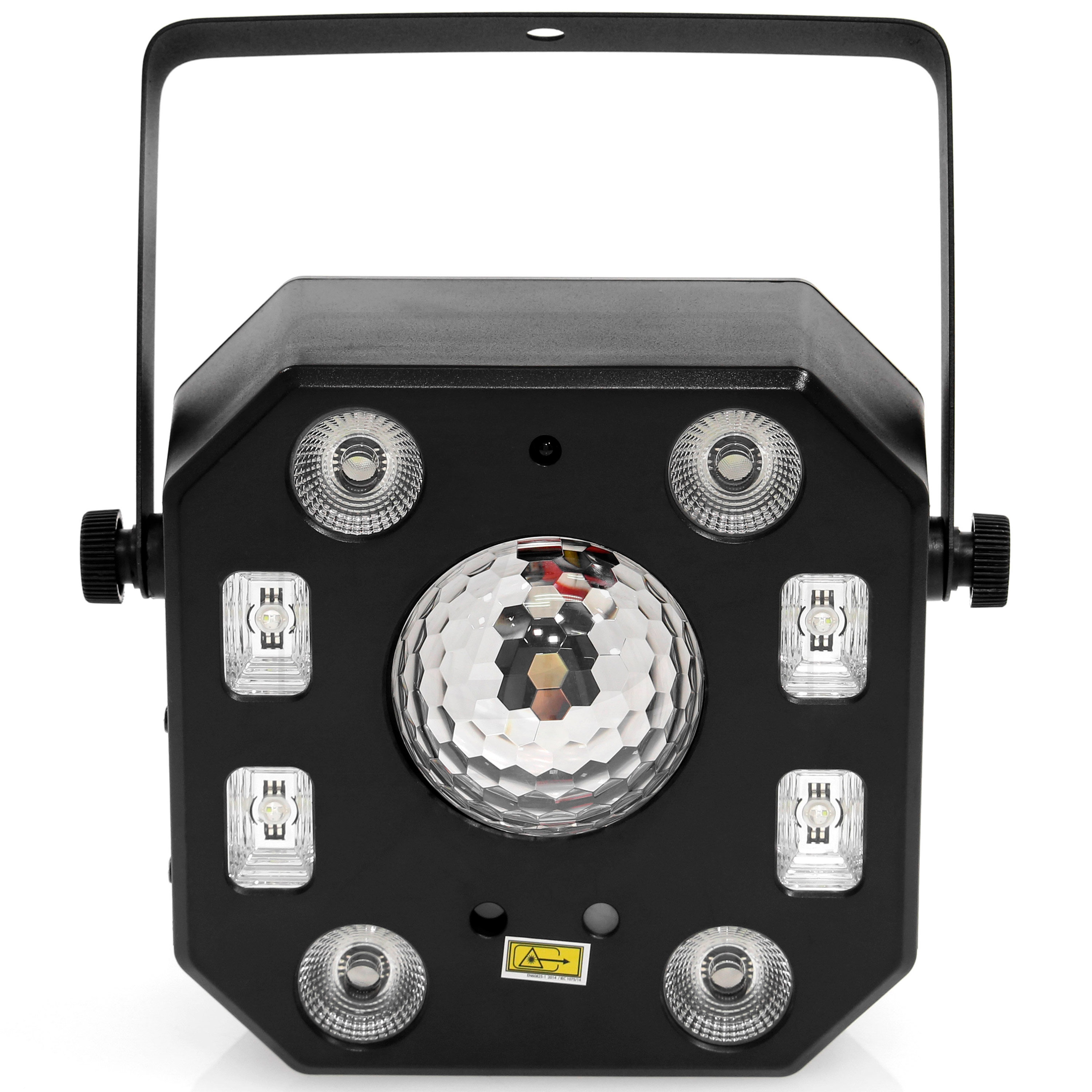 Projecteur LED Moonflower BoomTone – Effets RGB, 23 Faisceaux, Détection Sonore, Pour Soirées Et DJ - 6