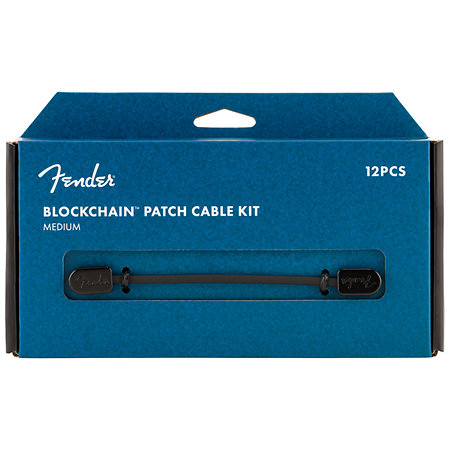Blockchain Patch Cable Kit Medium Fender